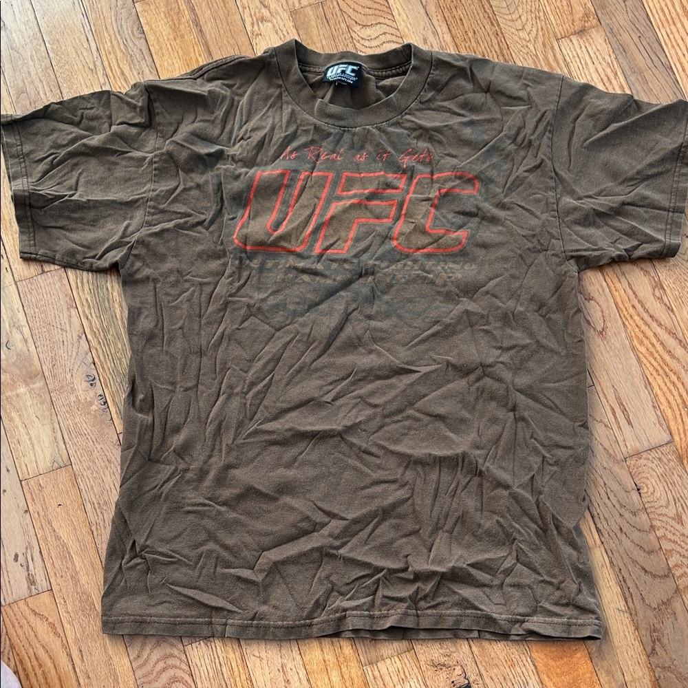 UFC Dark Brown Short Sleeve Tee